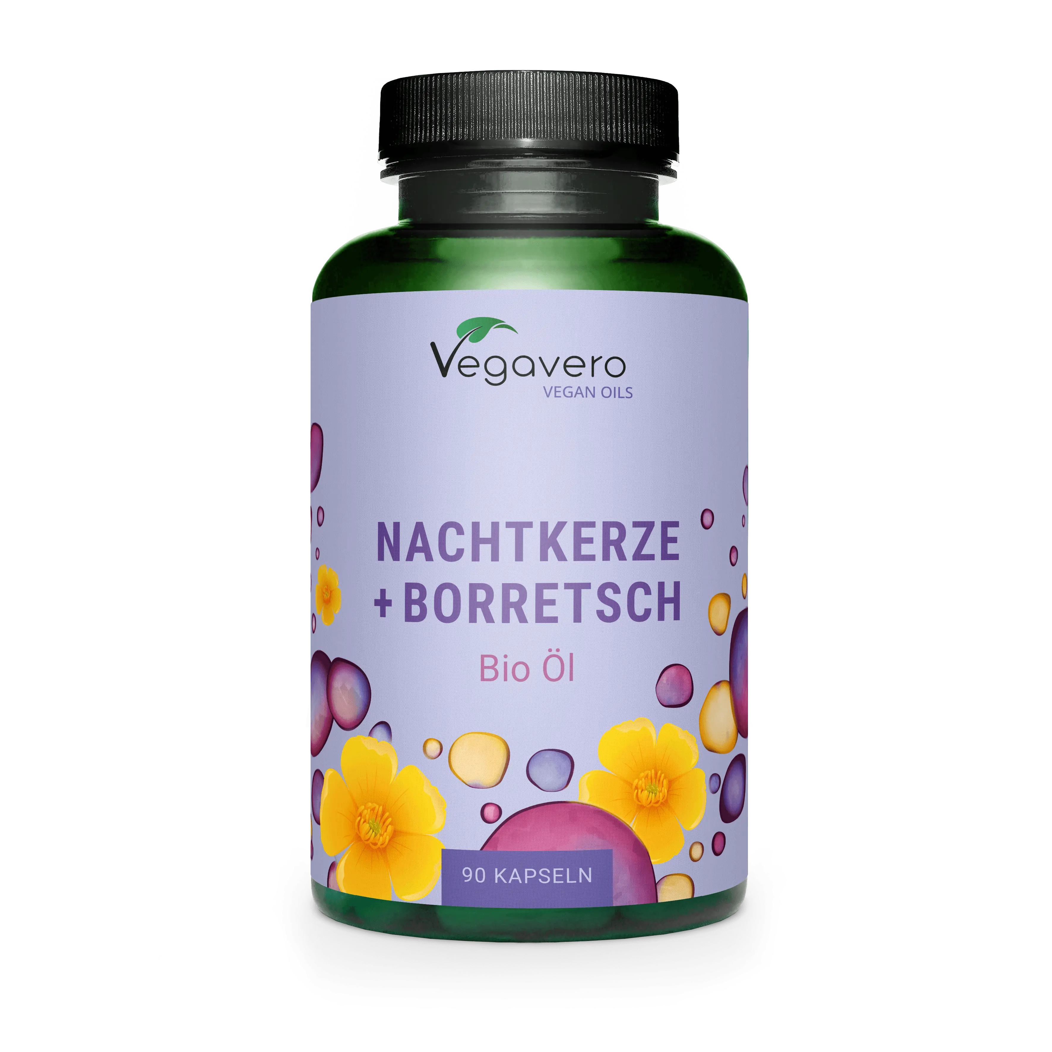 Nachtkerze + Borretsch Öl Kapseln Bio
