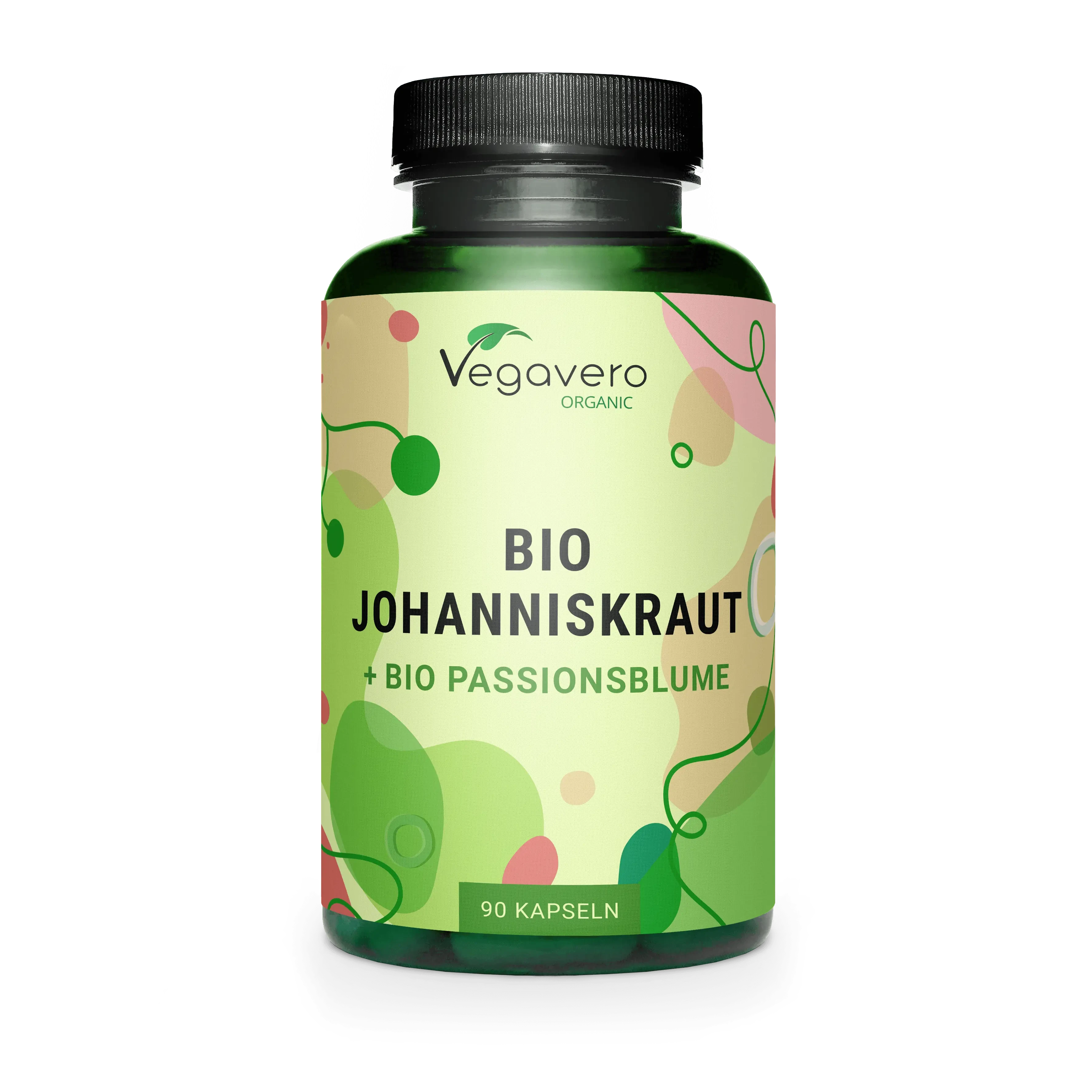 Johanniskraut + Passionsblume Kapseln Bio