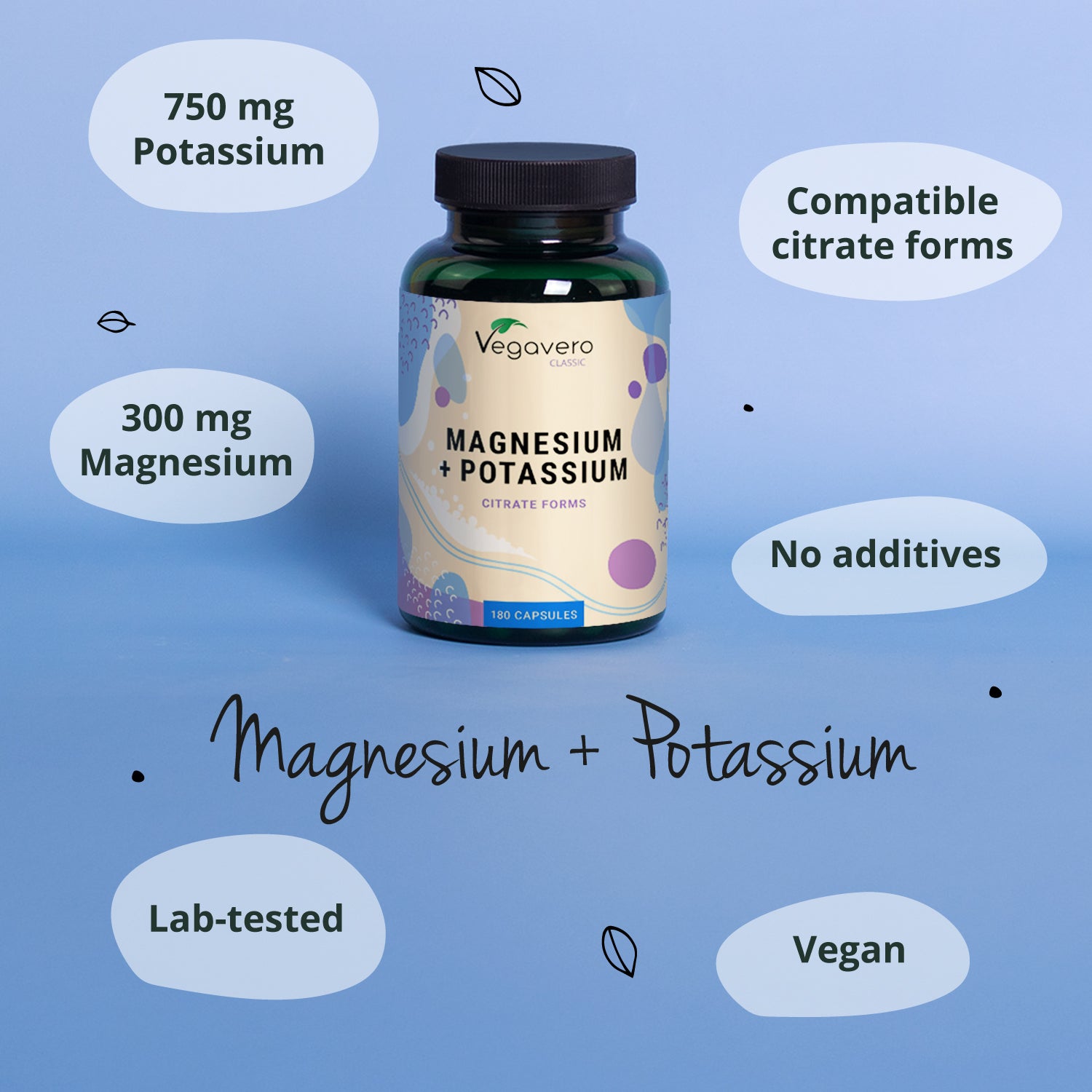 Magnesium + Kalium Kapseln
