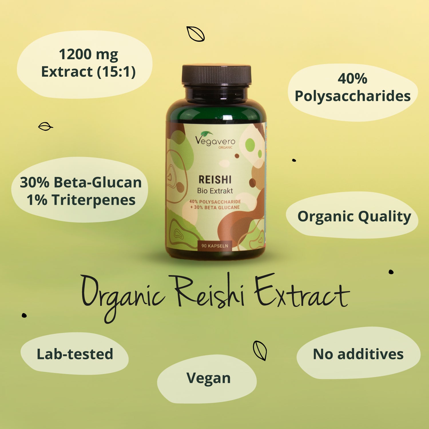 Reishi Extrakt Kapseln Bio