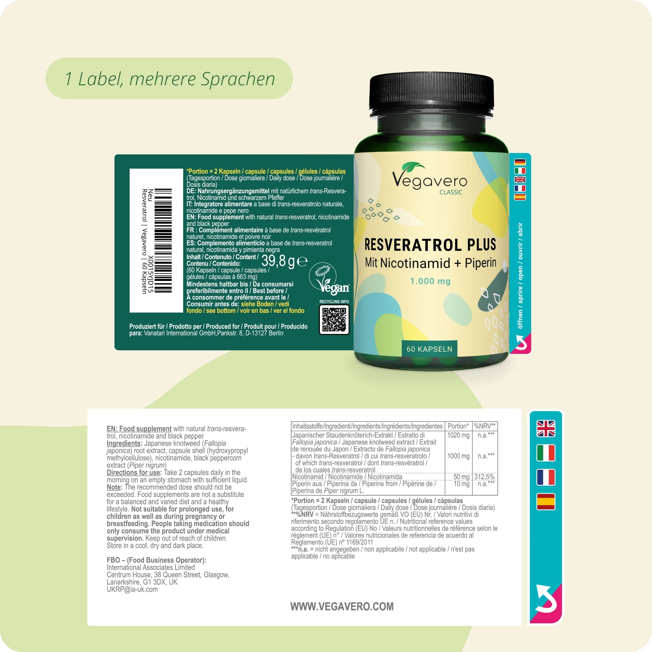 Resveratrol Plus Kapseln