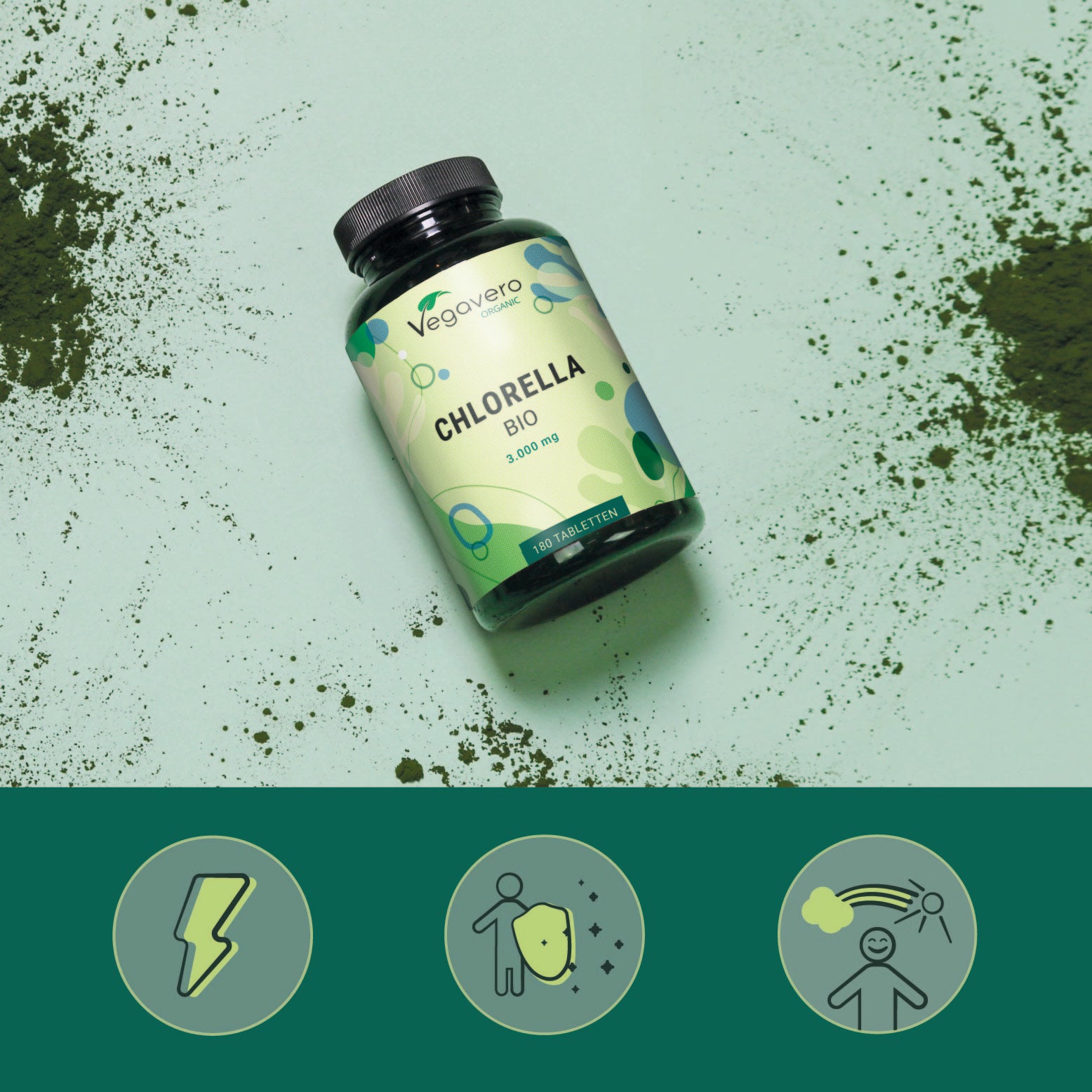 Chlorella Kapseln Bio