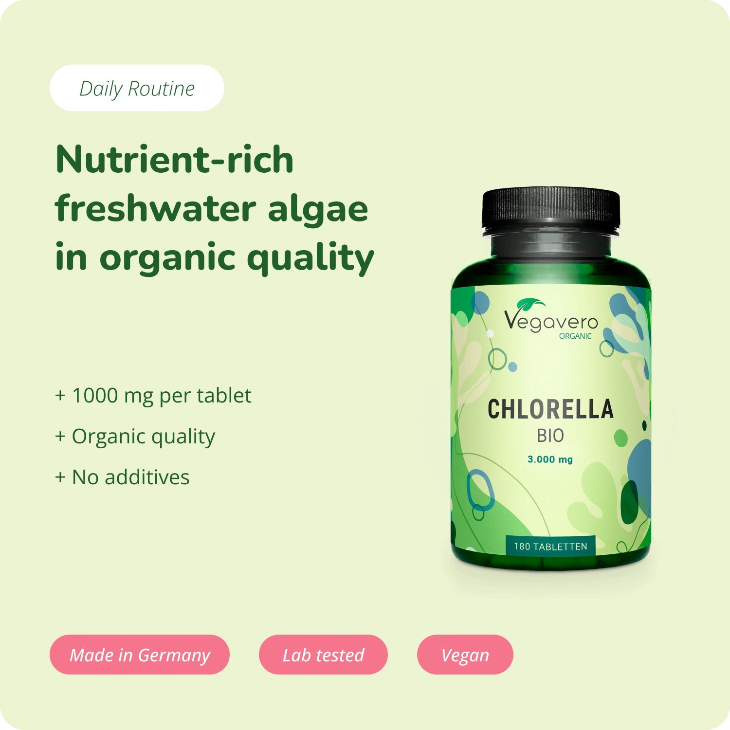 Chlorella Kapseln Bio