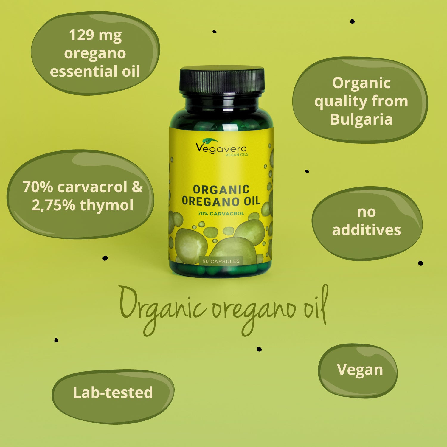 Oregano Oil Capsules Organic