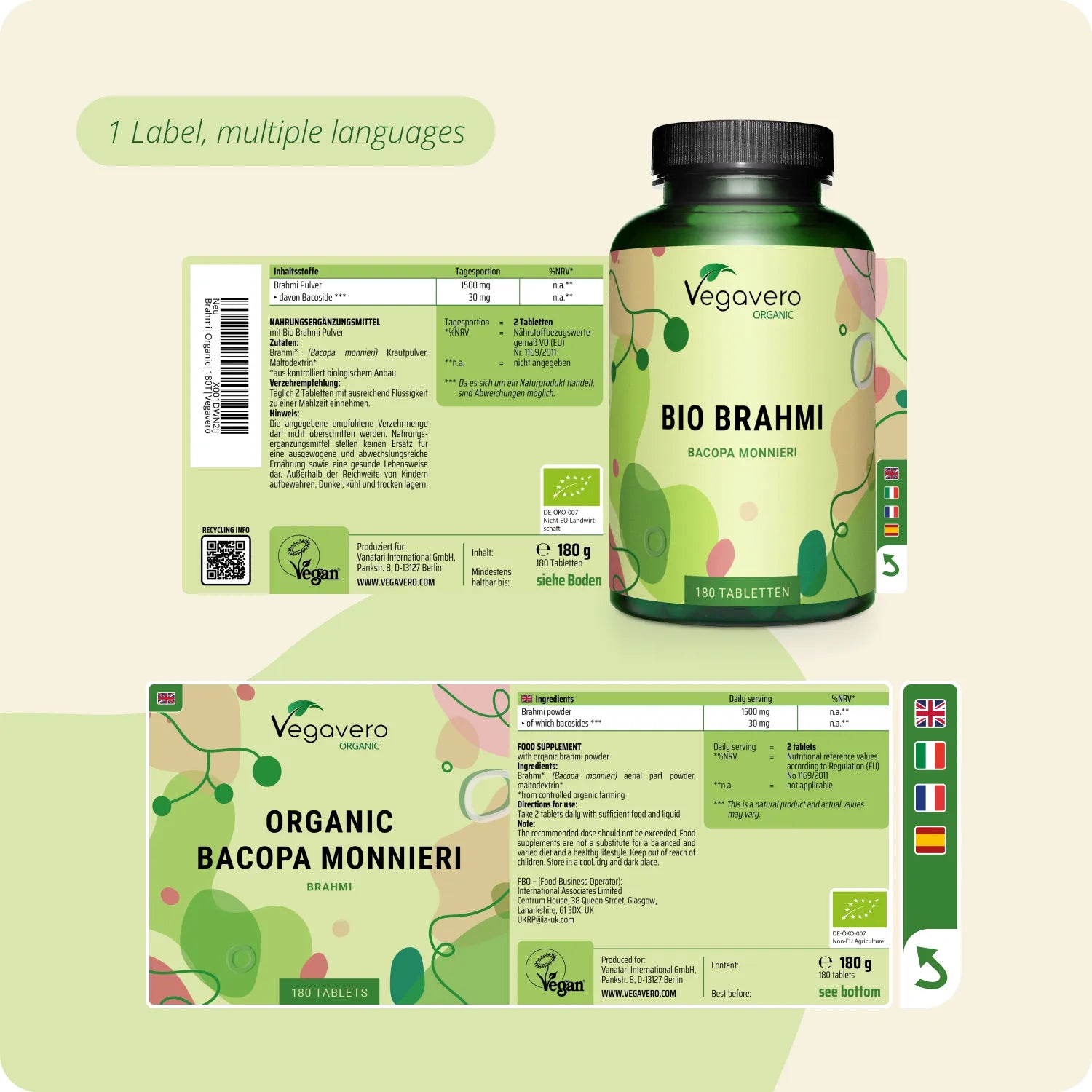 Brahmi Tabletten Bio