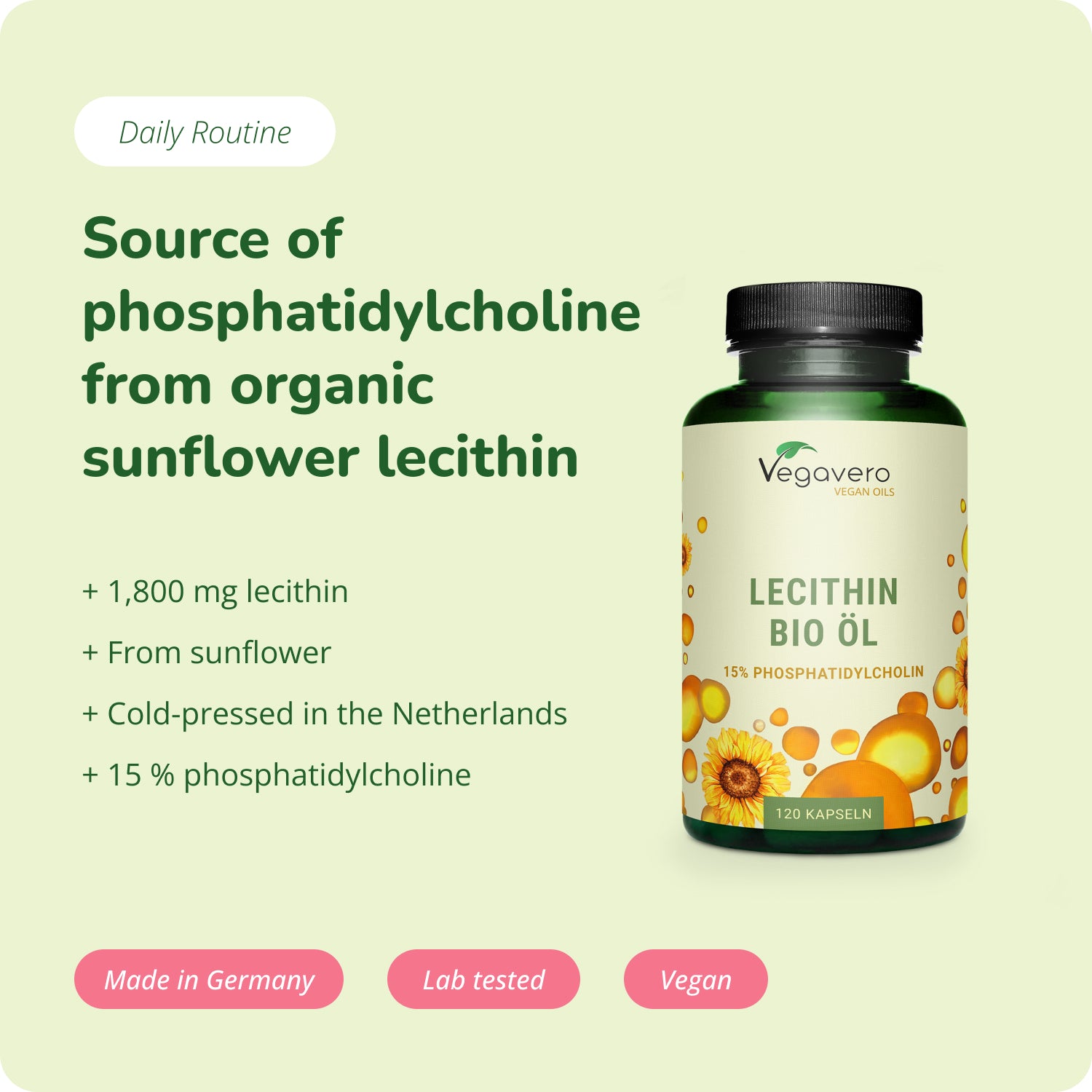 Lecithin Öl Kapseln Bio