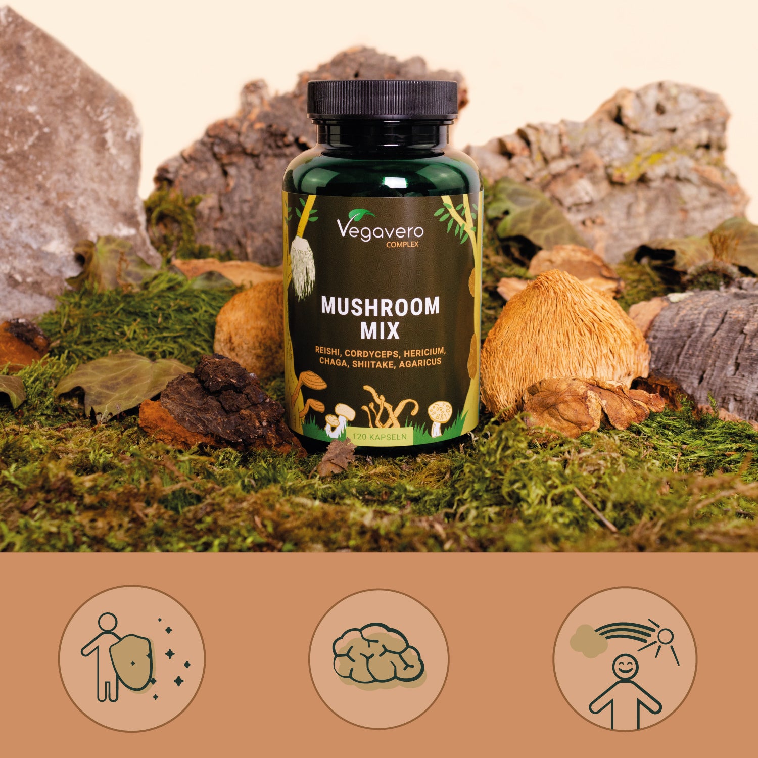 Mushroom Mix Complex Kapseln