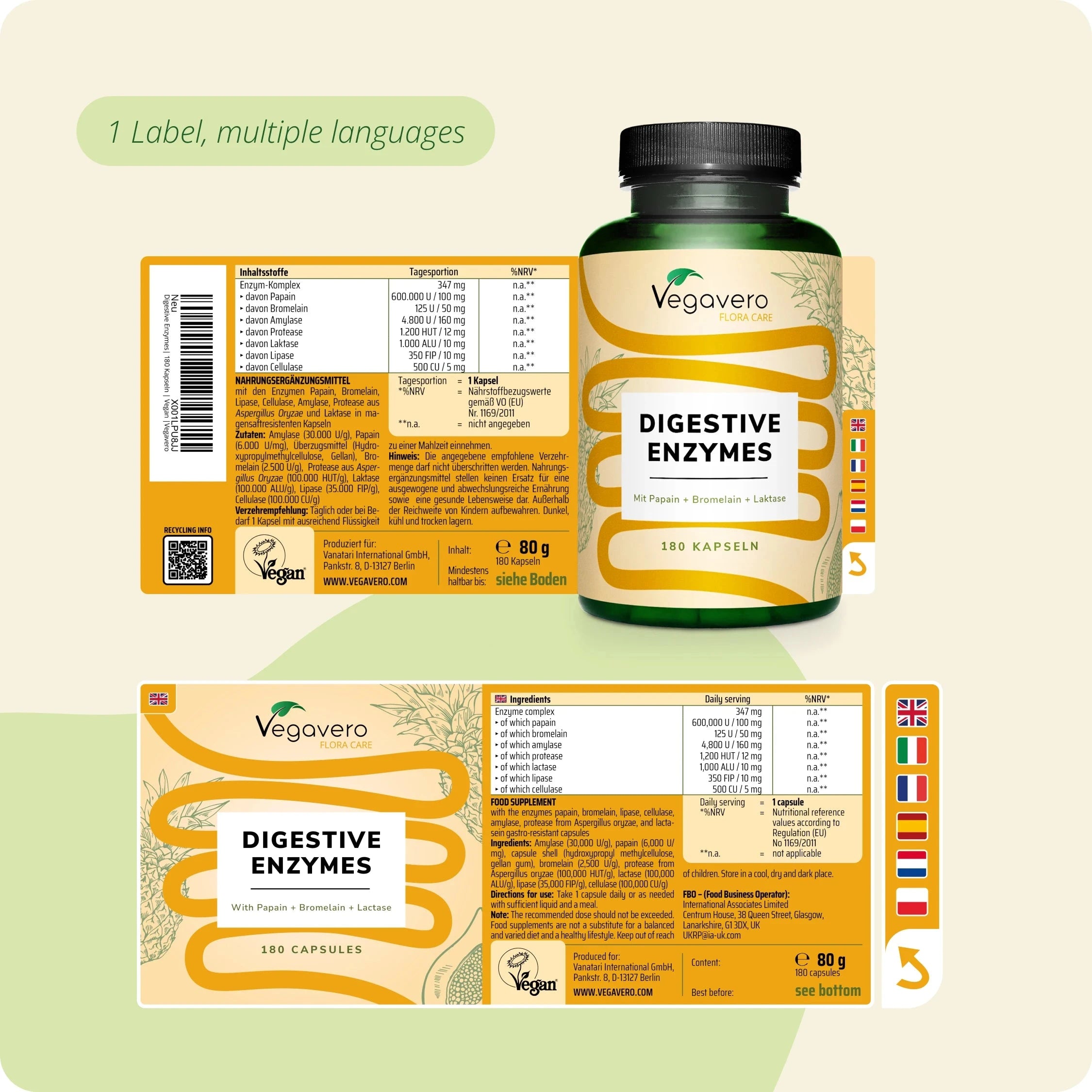 Digestive Enzymes Complex Kapseln