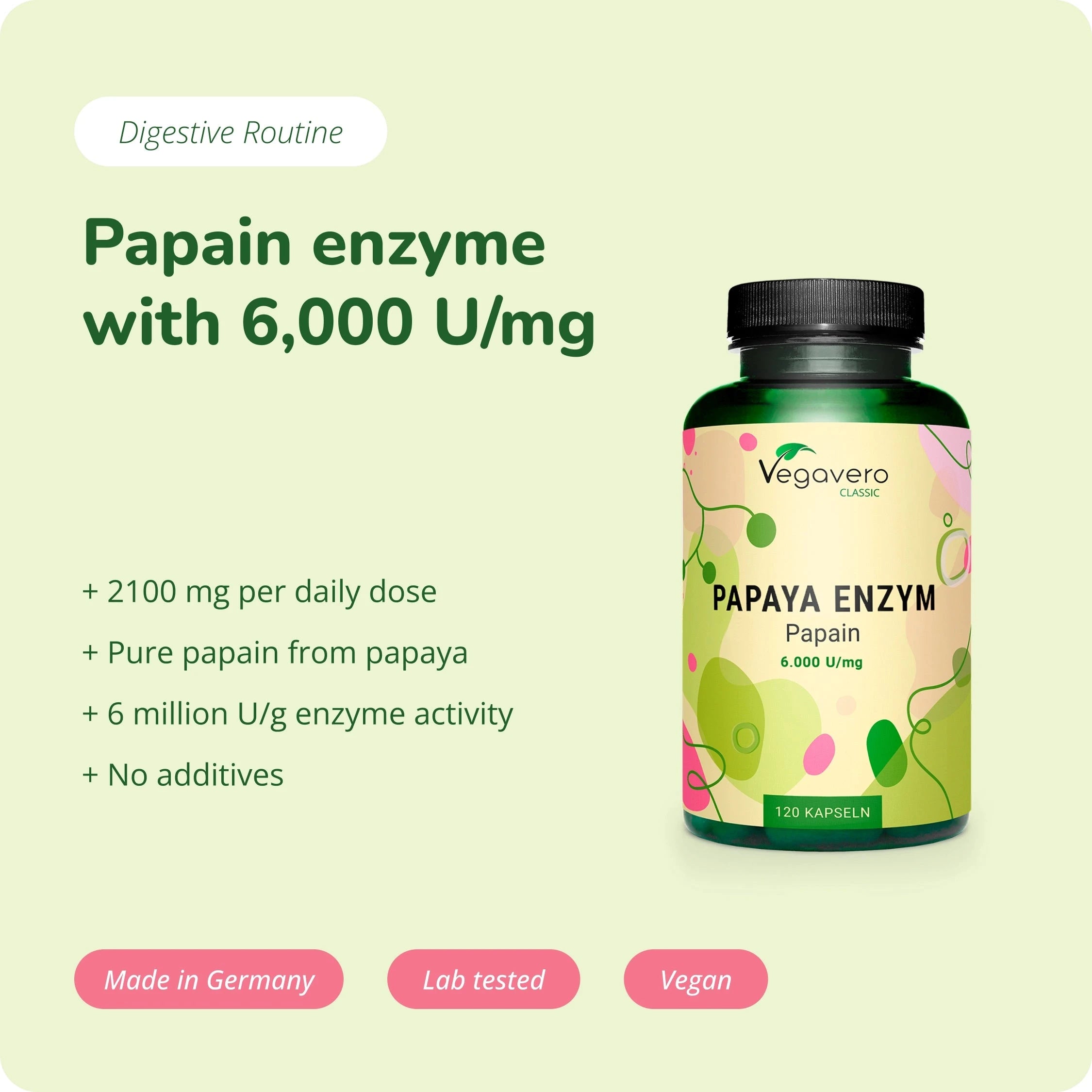 Papaya Enzym Kapseln