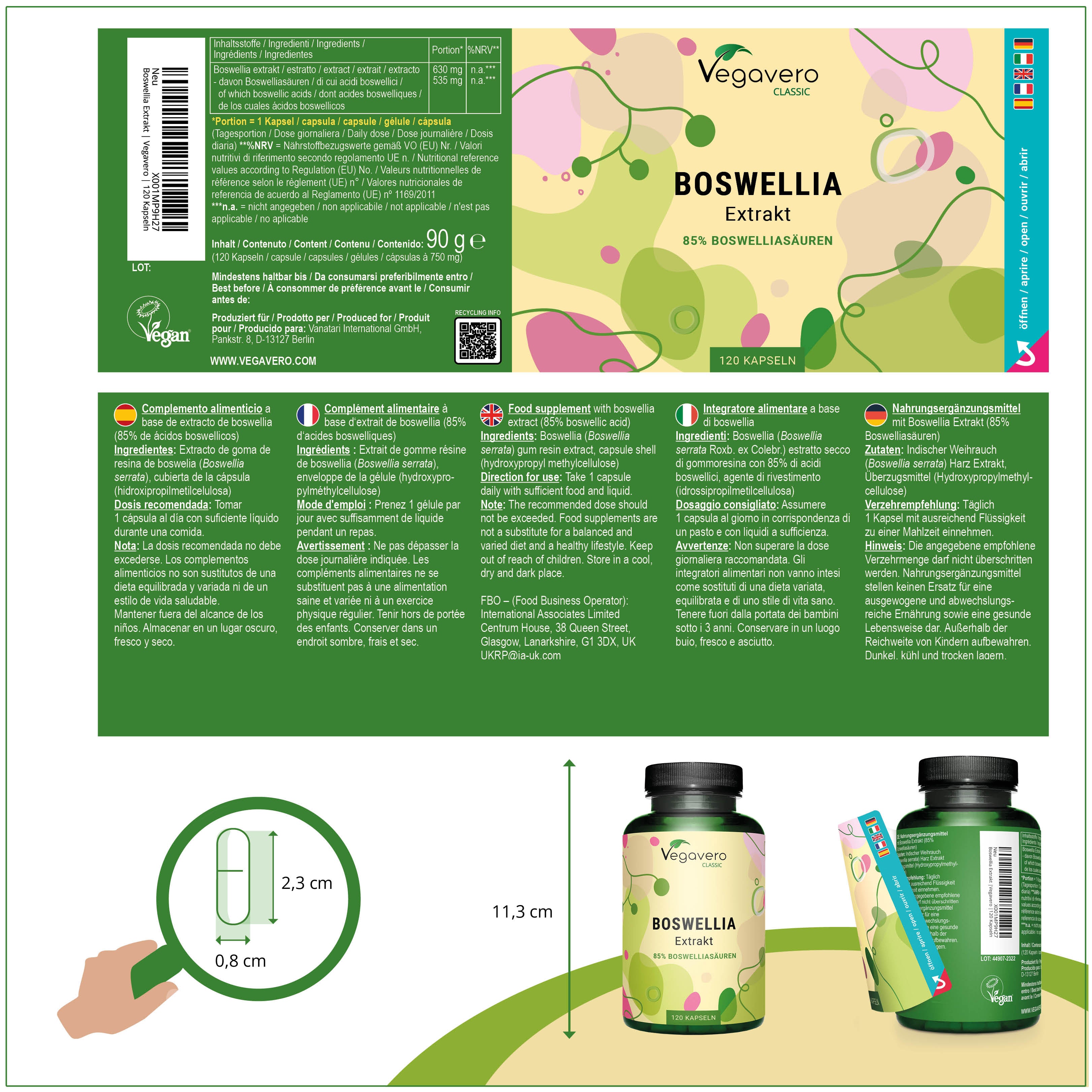 Boswellia Extrakt Kapseln