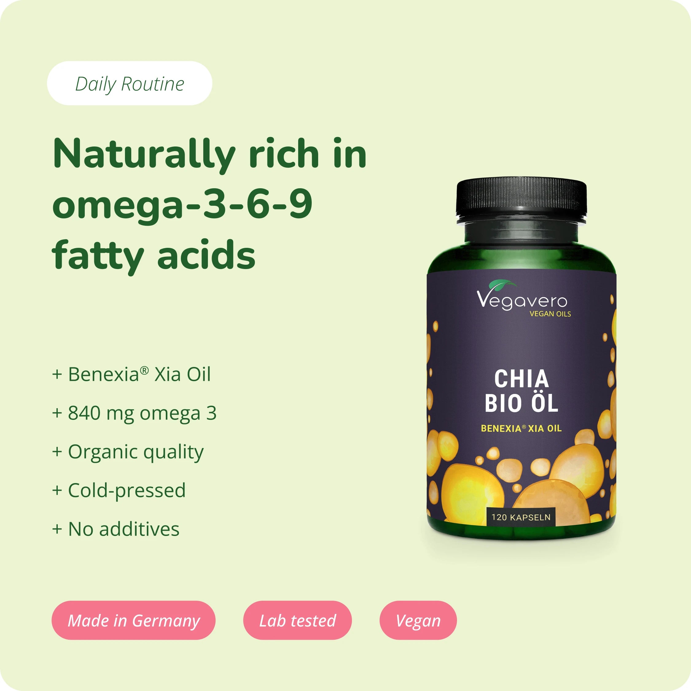 Chia Samenöl Kapseln Bio