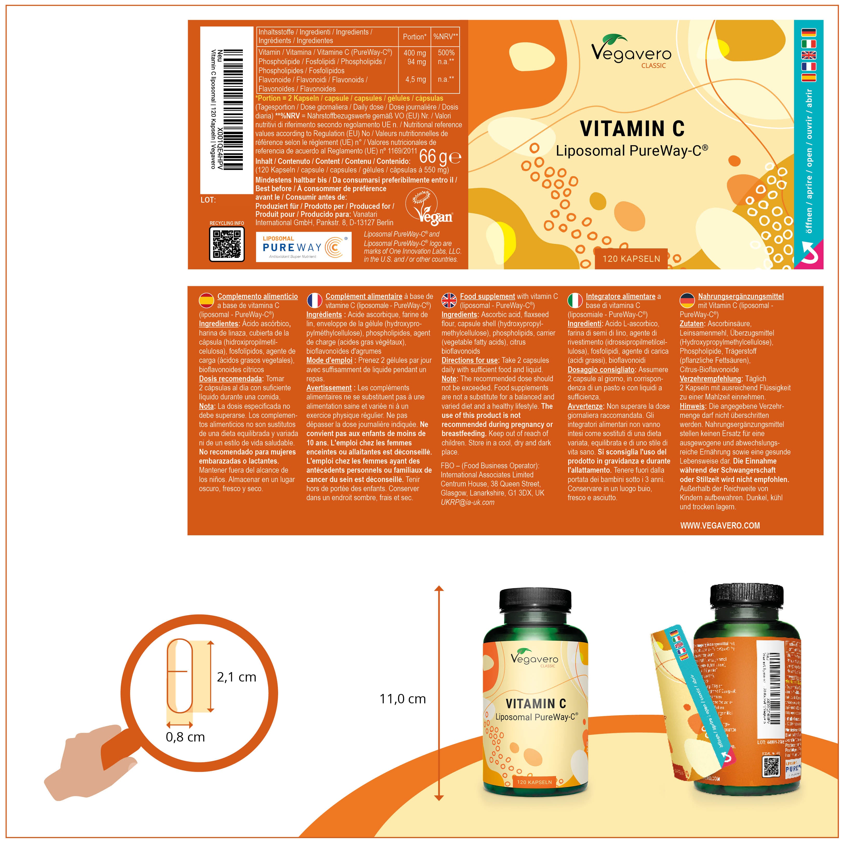 Liposomales Vitamin C Kapseln