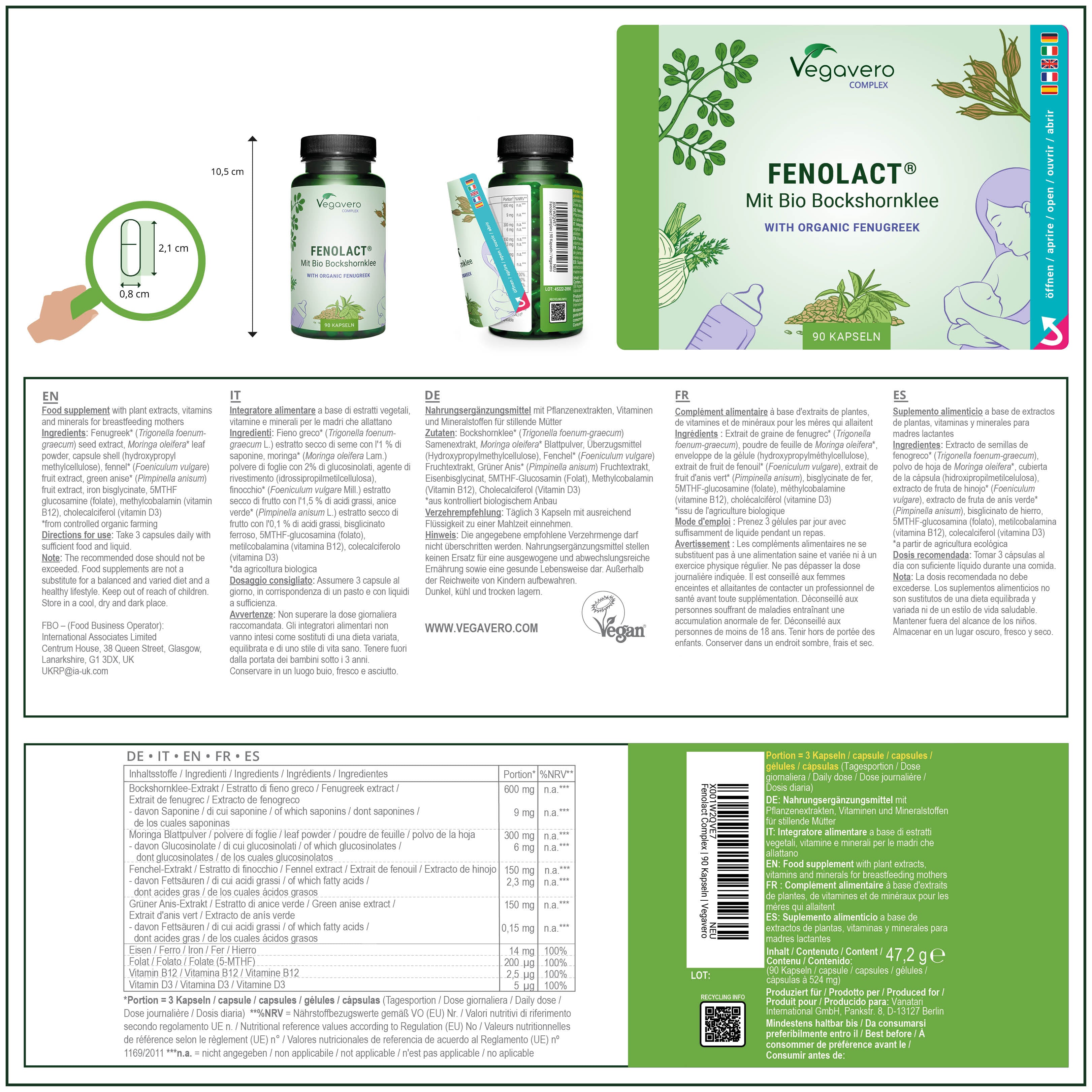 FenoLact Complex Kapseln
