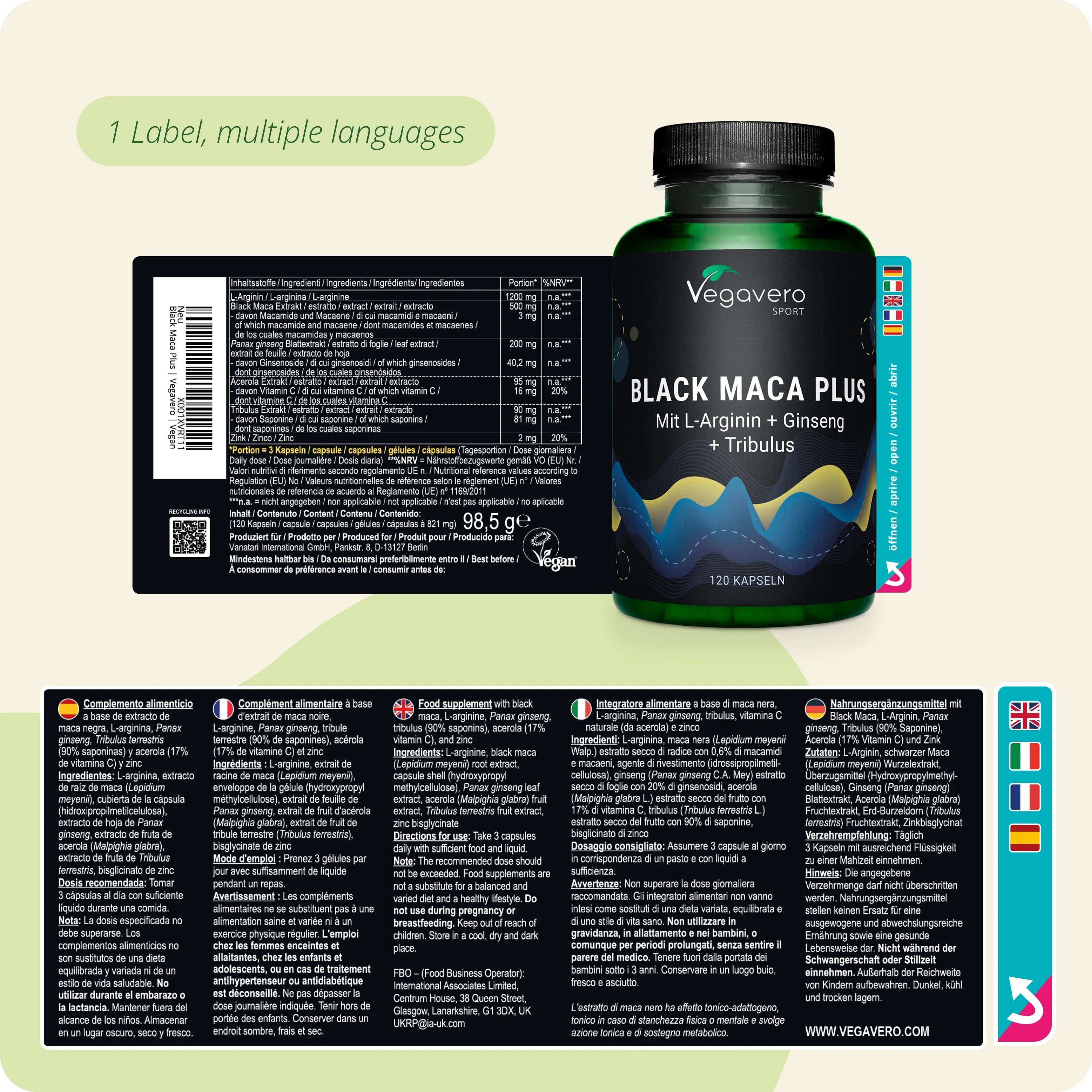 Black Maca Plus Kapseln