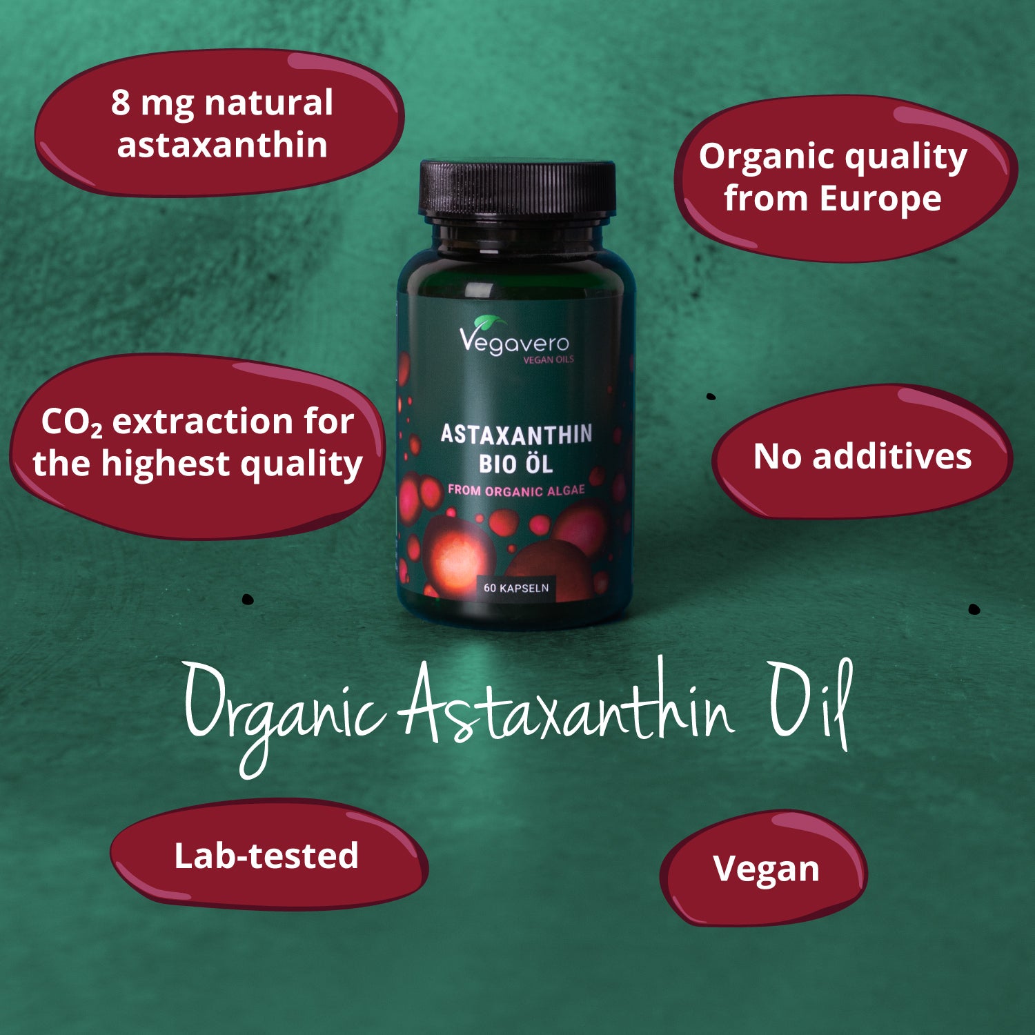 Astaxanthin Öl Kapseln Bio
