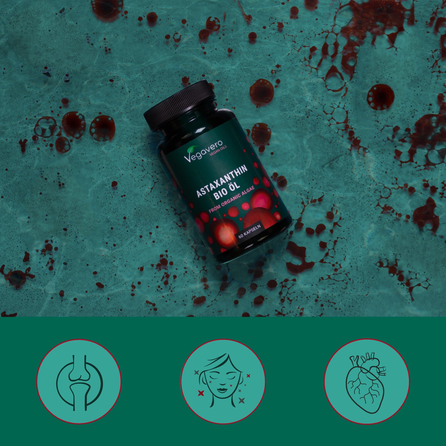Astaxanthin Öl Kapseln Bio