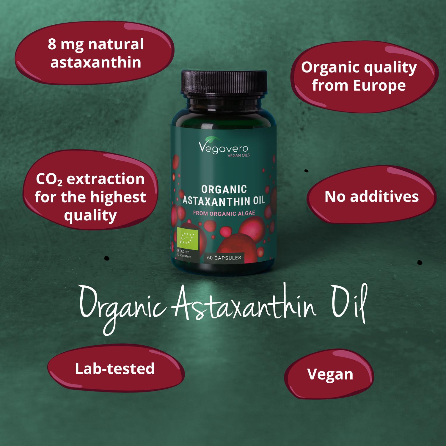 Astaxanthin Öl Kapseln Bio
