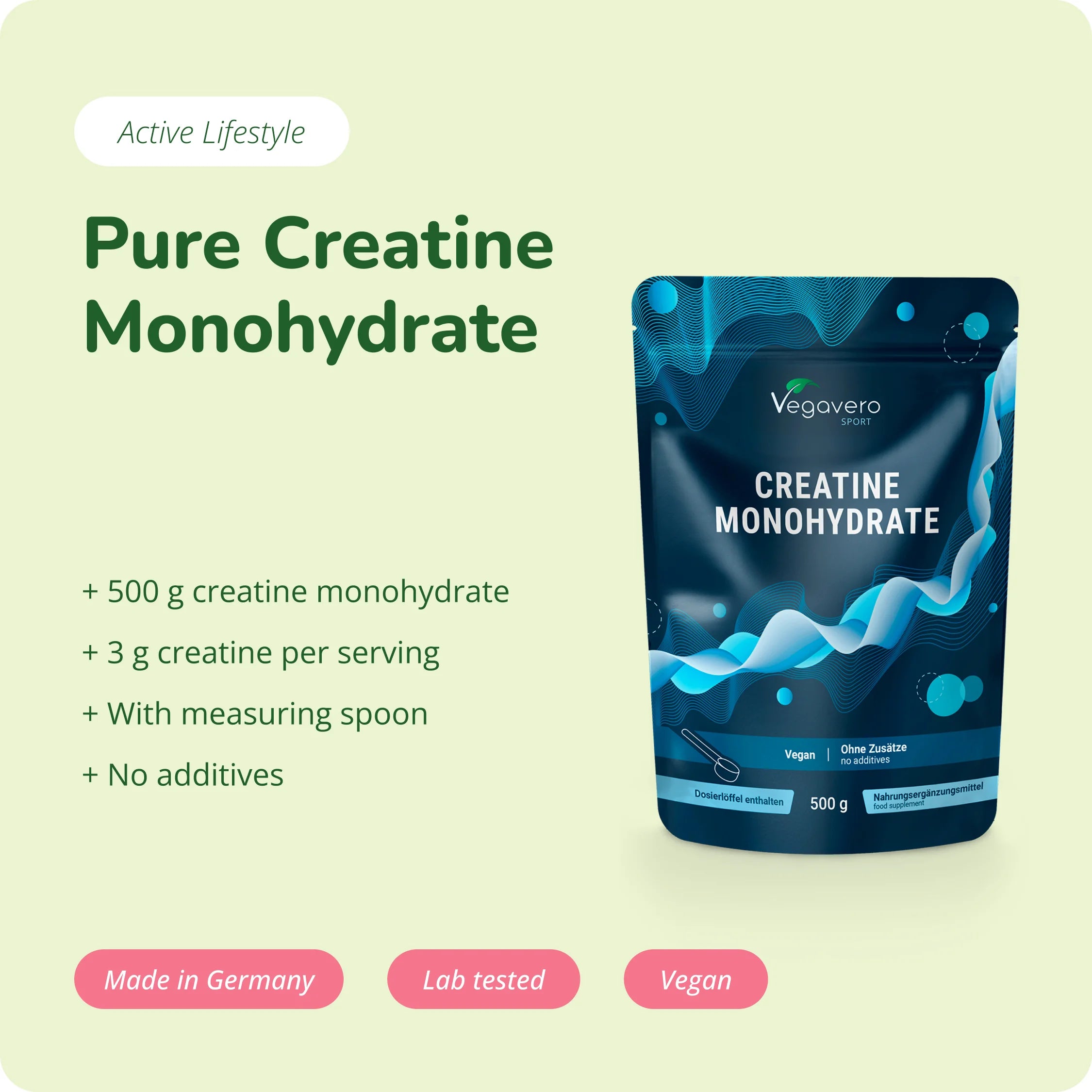 Kreatin Monohydrat Pulver