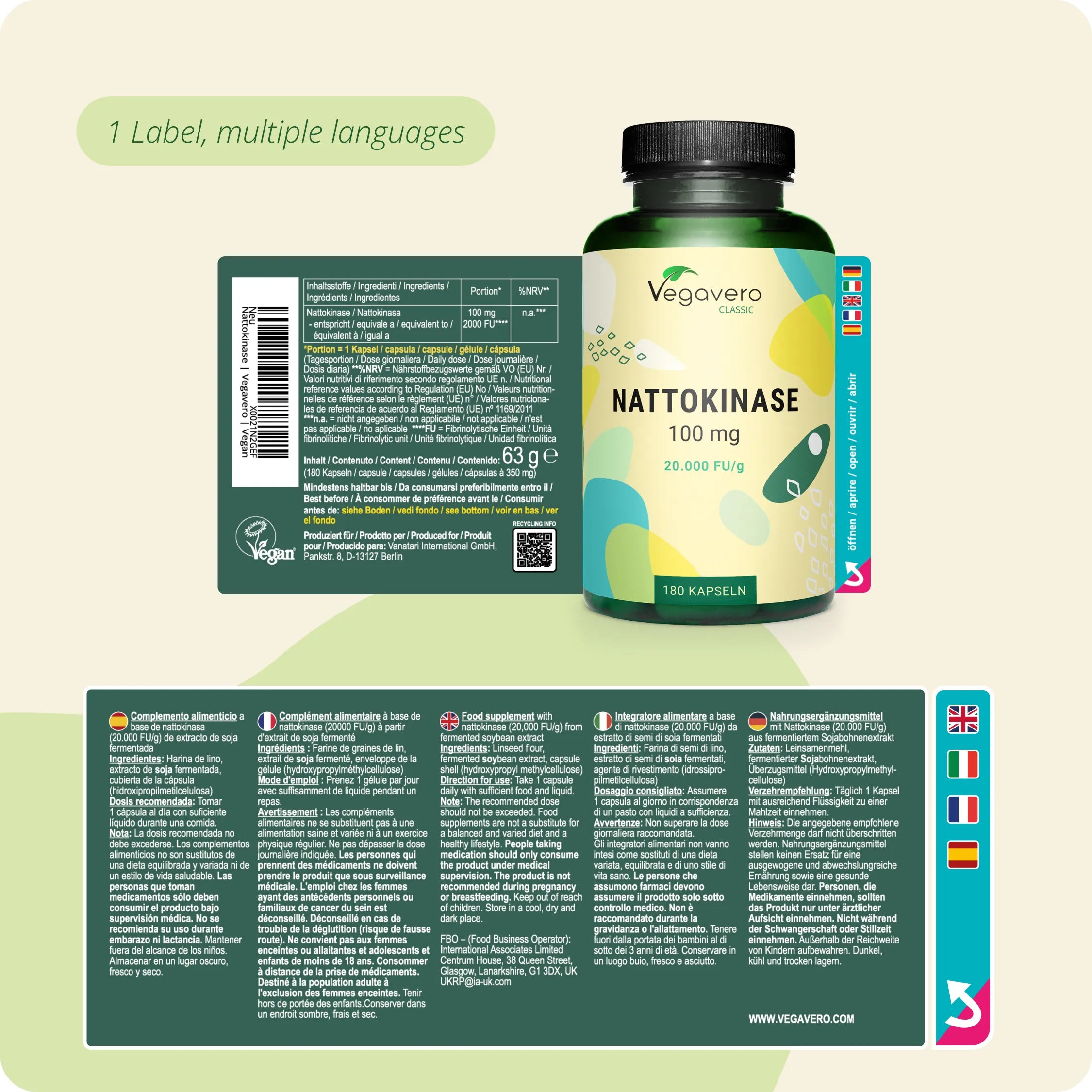 Nattokinase Kapseln