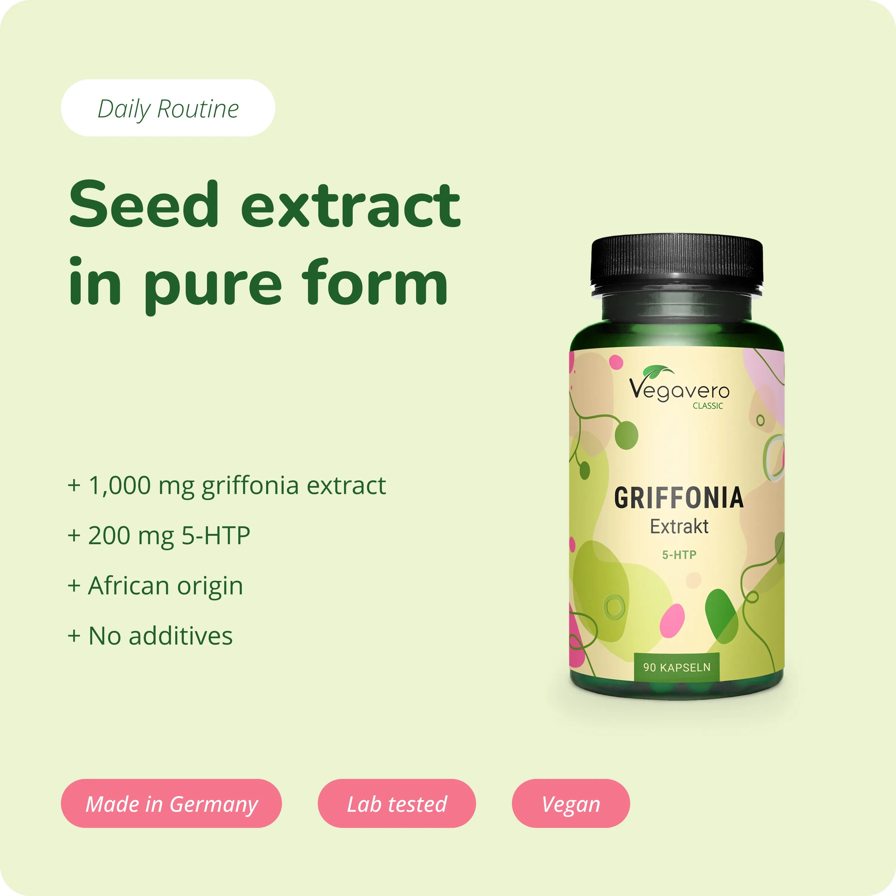 Griffonia Extract (5-HTP) Capsules