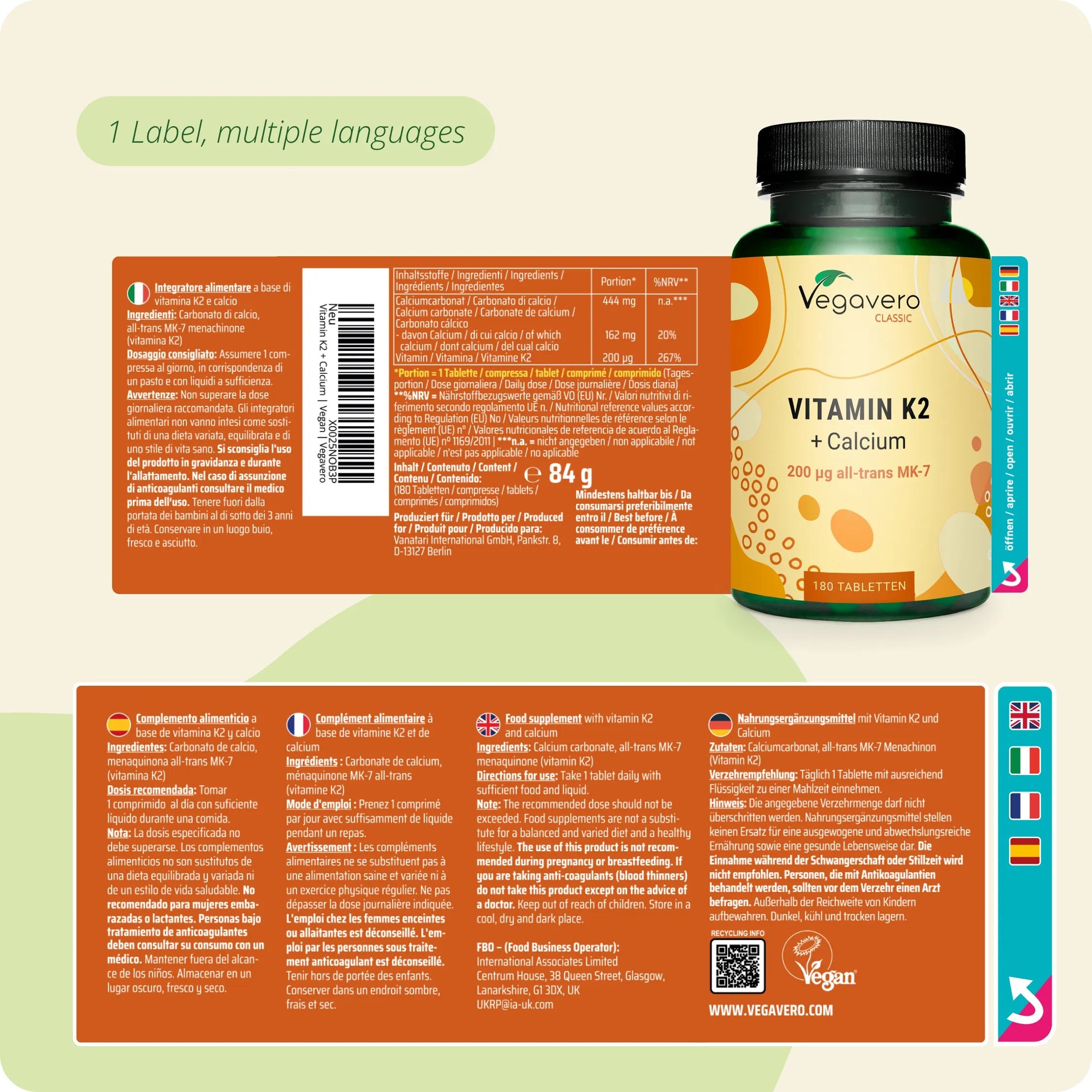 Vitamin K2 Tabletten