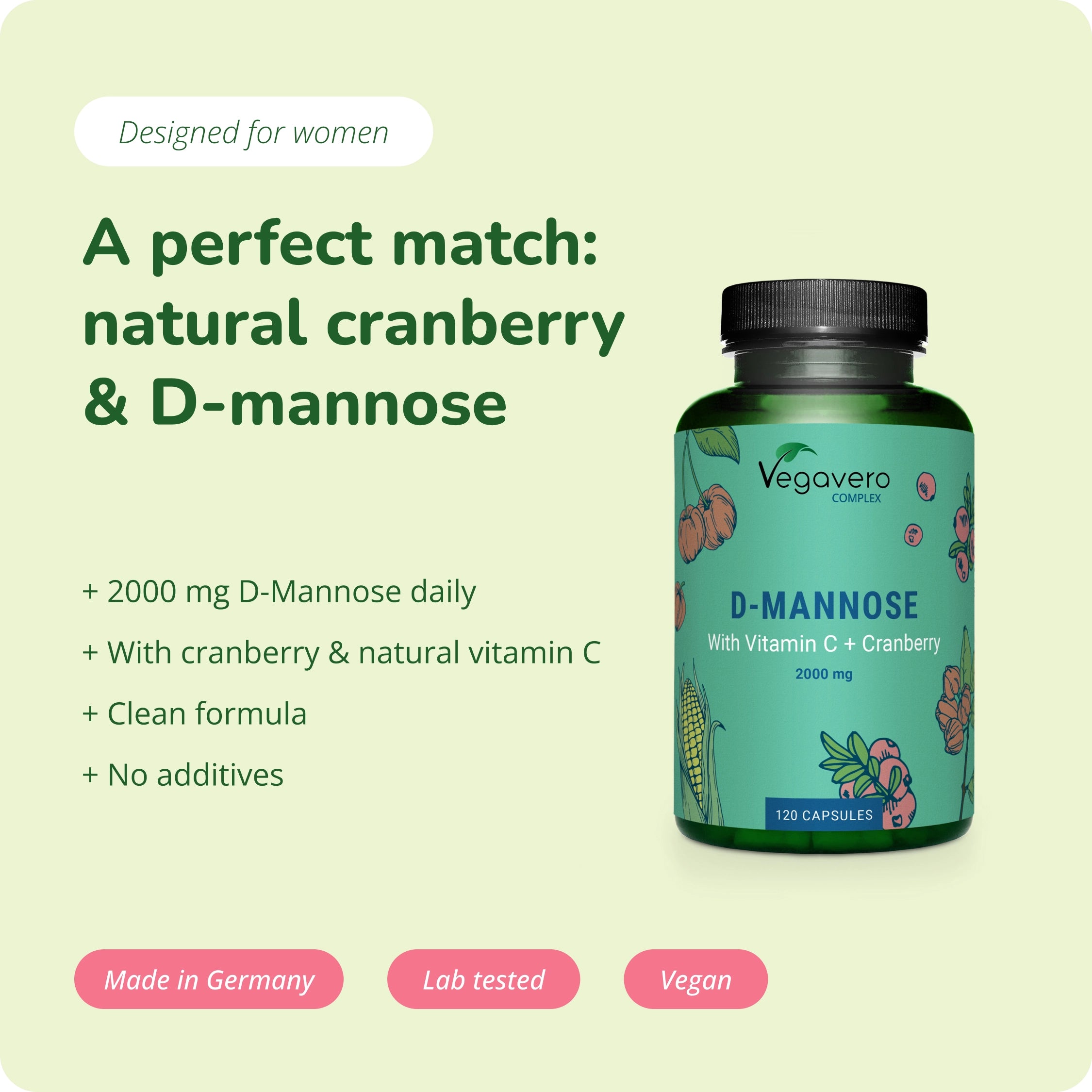 D‑Mannose Complex Kapseln