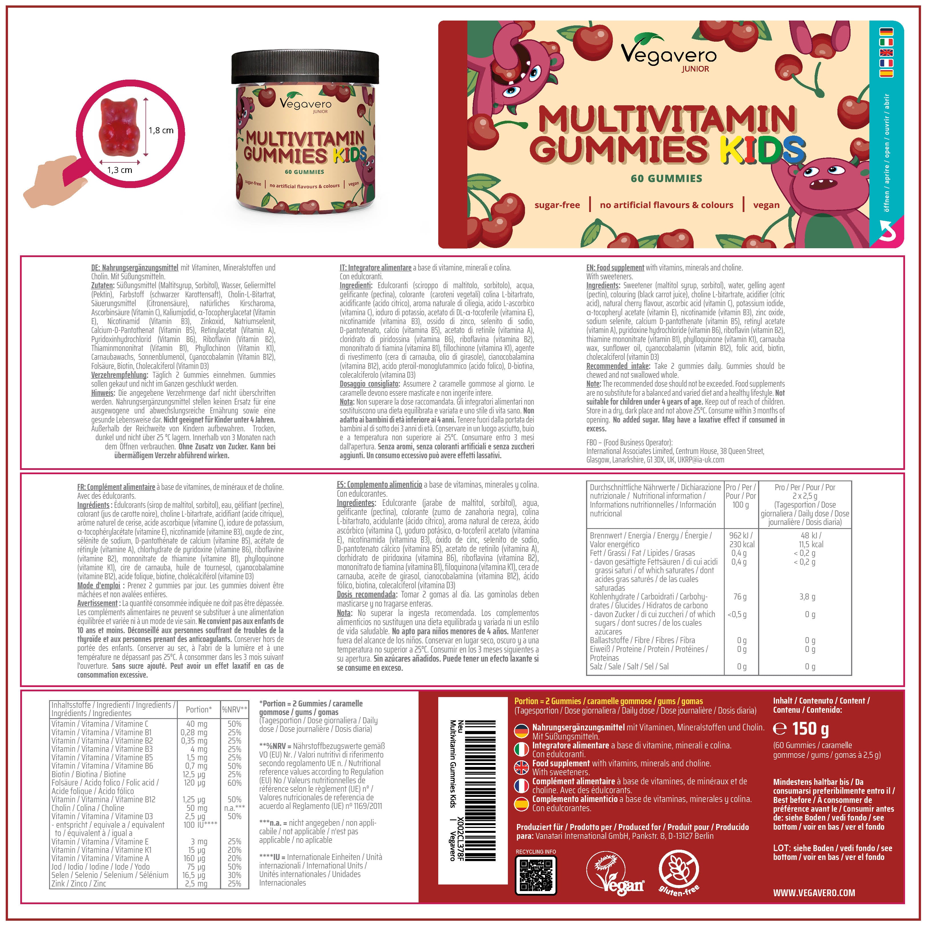 Multivitamin Junior Gummies