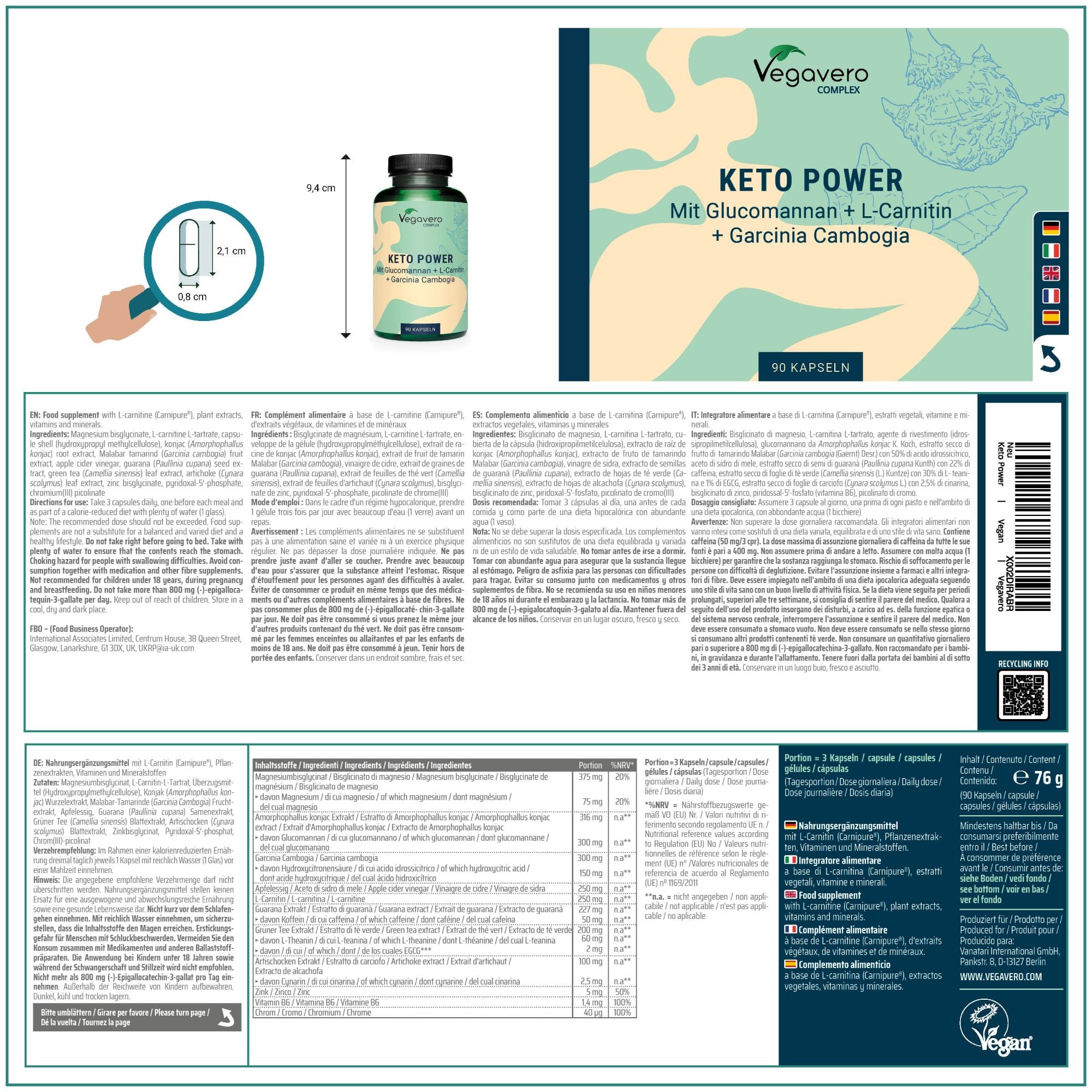Keto Power Complex Kapseln