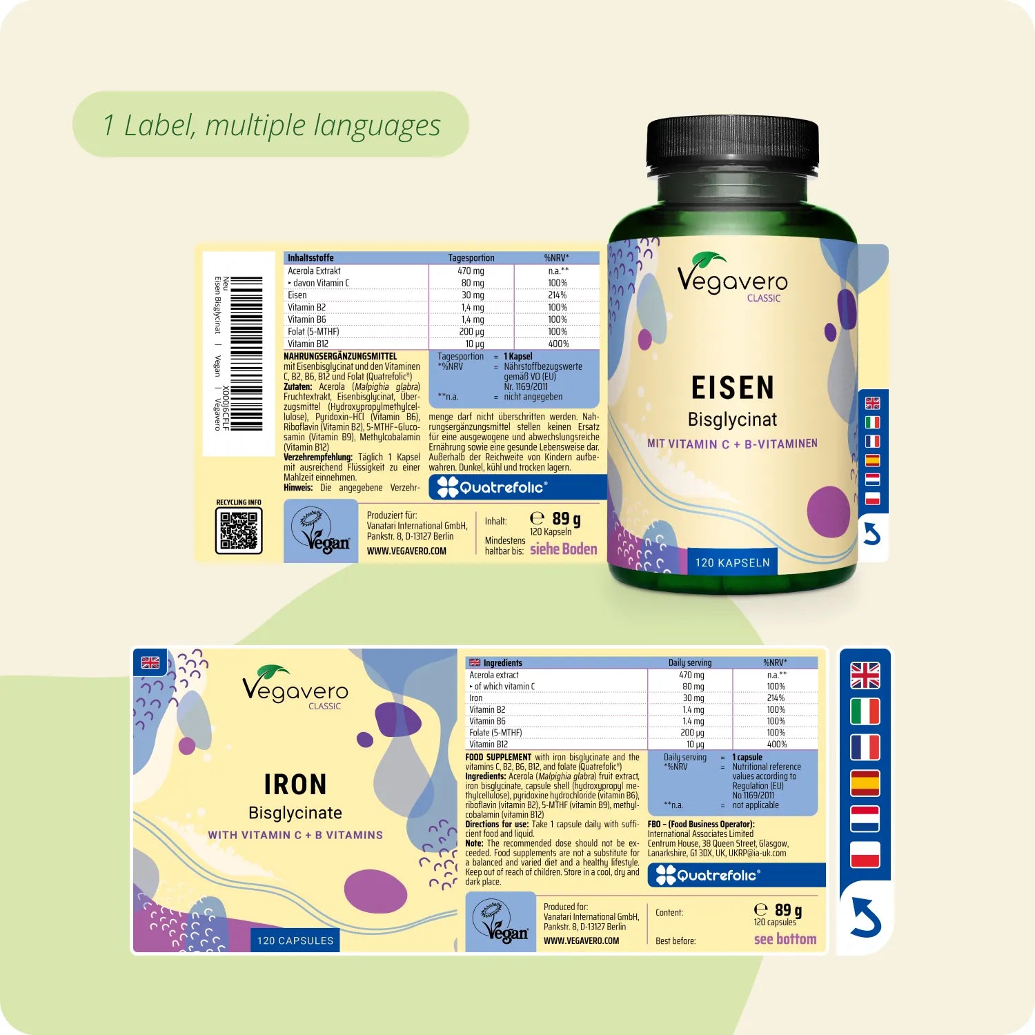 Iron Bisglycinate Capsules