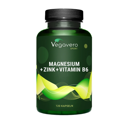 ZMA Capsules: Zinc + Magnesium + Vitamin B6