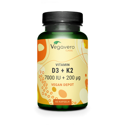 Vitamin D3 + K2 Depot Kapseln