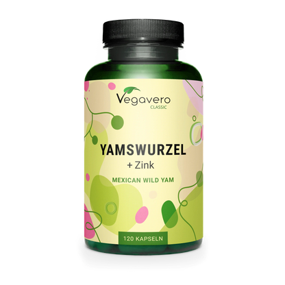 Yamswurzel + Zink Kapseln