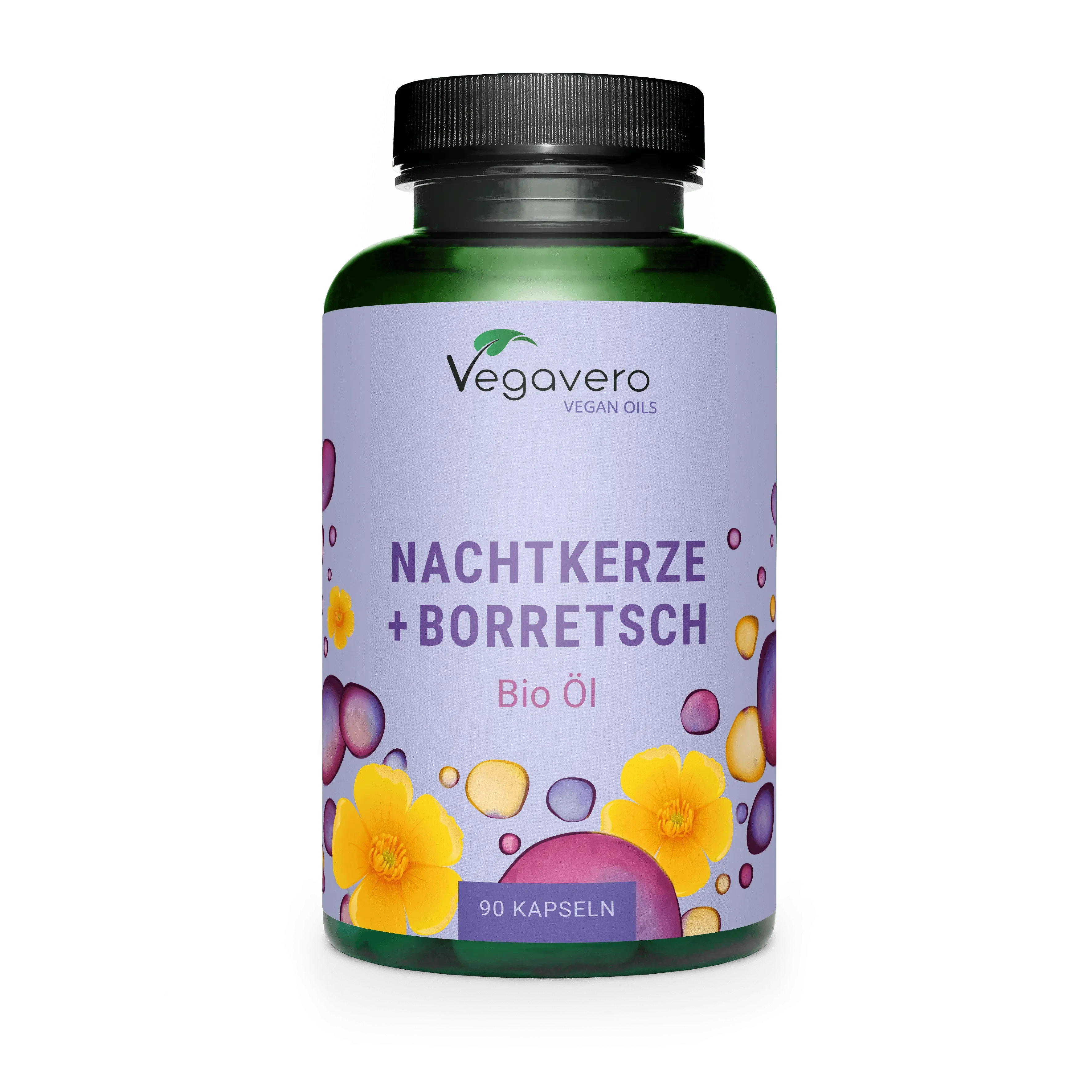 Nachtkerze + Borretsch Öl Kapseln Bio