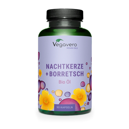 Nachtkerze + Borretsch Öl Kapseln Bio