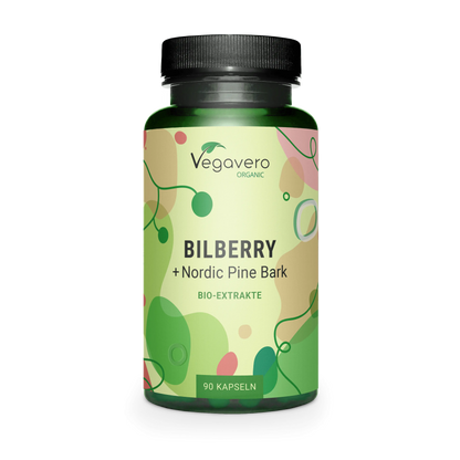 Heidelbeer + Kiefernrinden Extrakte Kapseln Bio