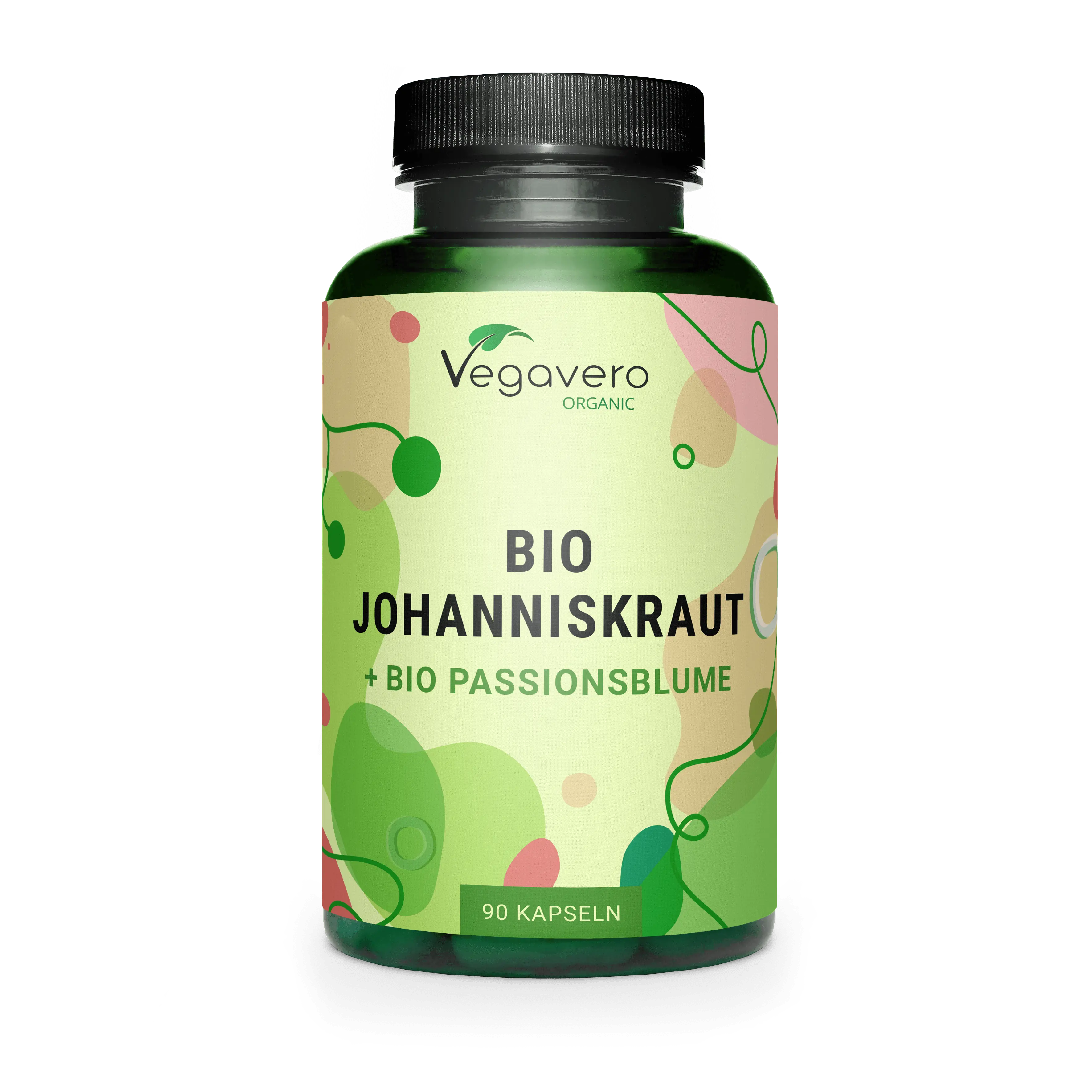 St. John's Wort + Passion Flower Organic | 90 Capsules | standardised ...