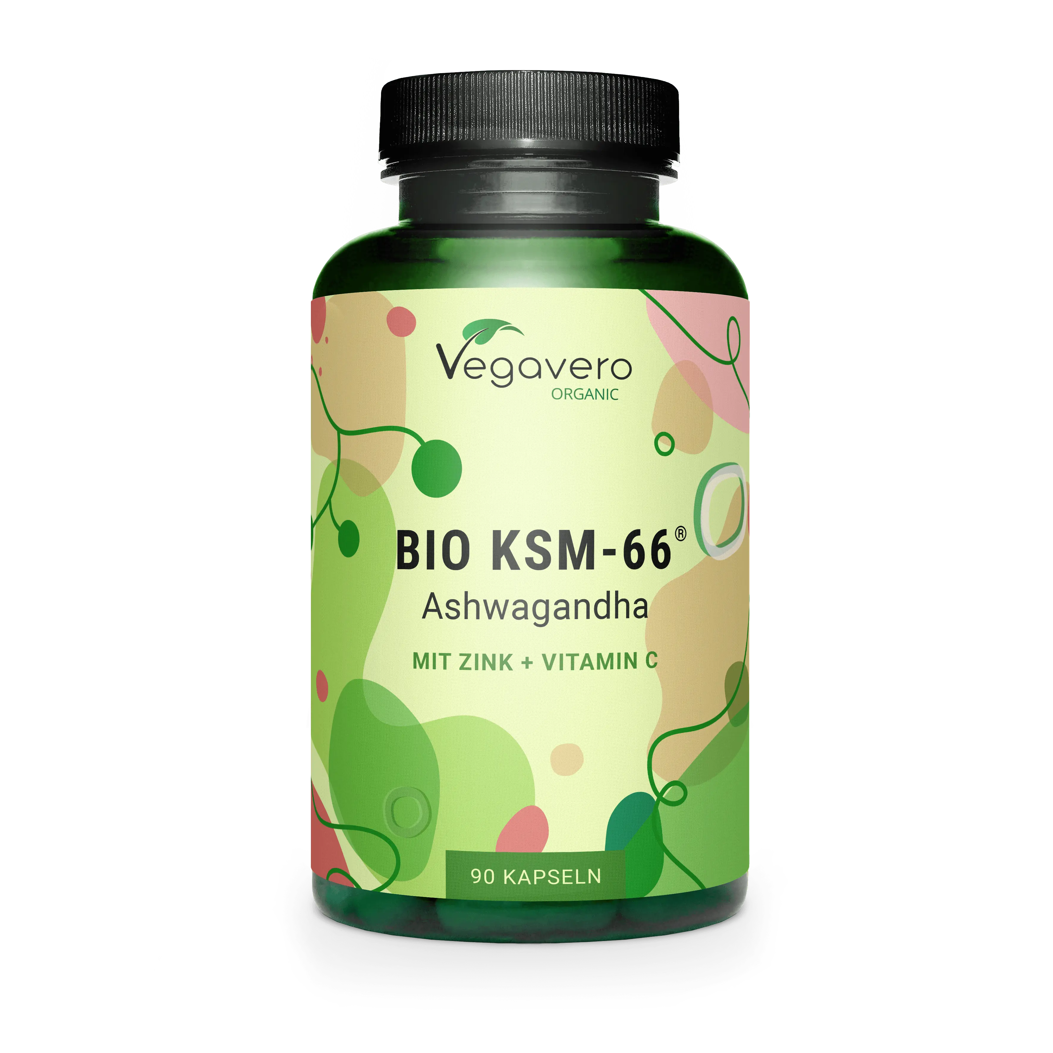 Ashwagandha KSM-66 Extrakt Kapseln Bio