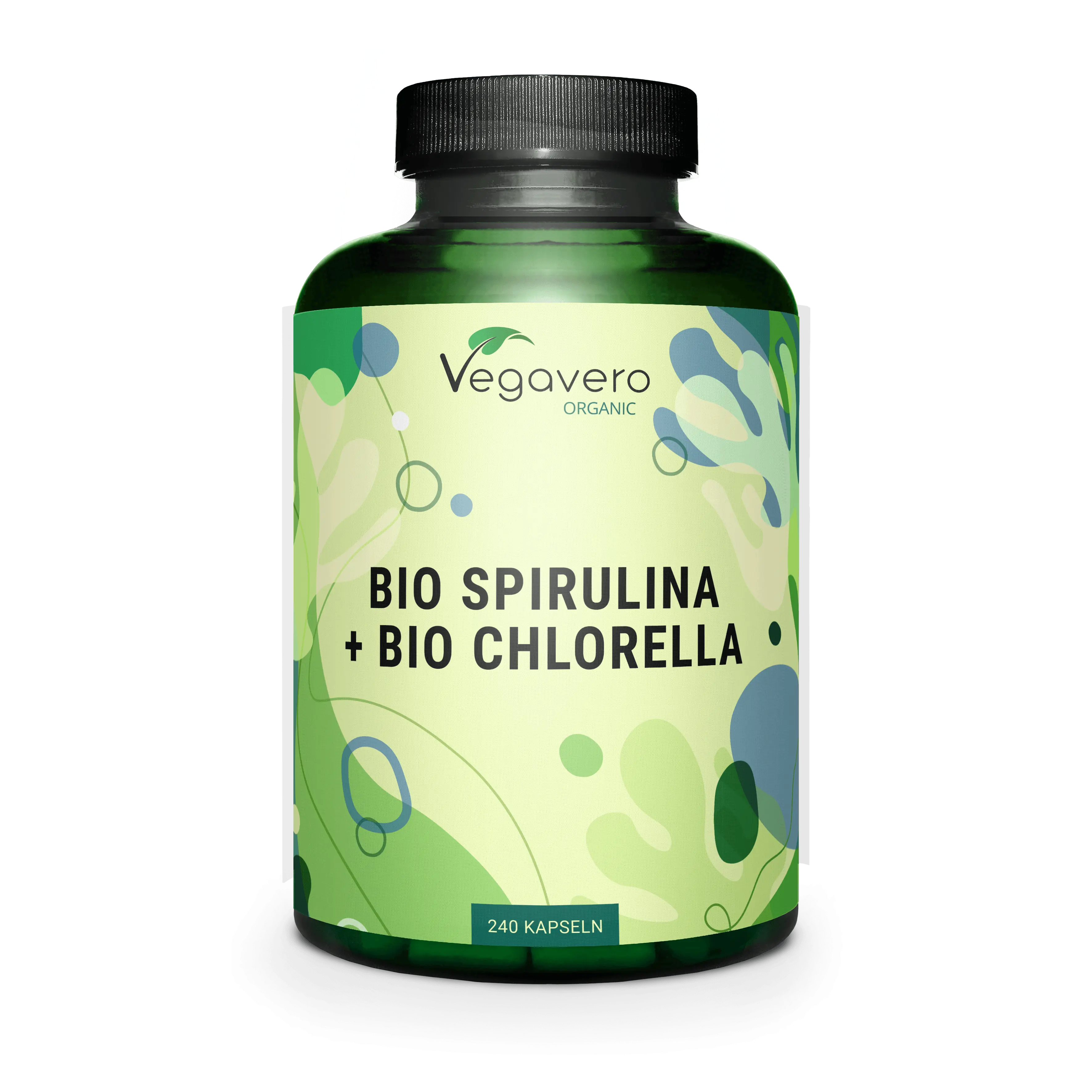 Spirulina + Chlorella Kapseln Bio