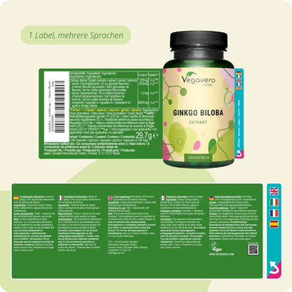 Ginkgo Biloba Extrakt Kapseln