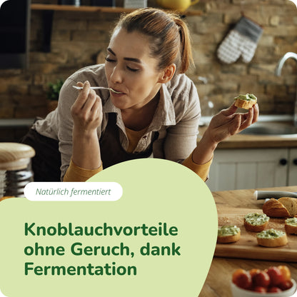 Schwarzer Knoblauch Extrakt Kapseln
