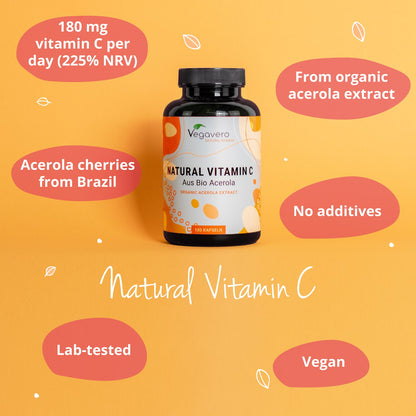 Natural Vitamin C Organic Capsules