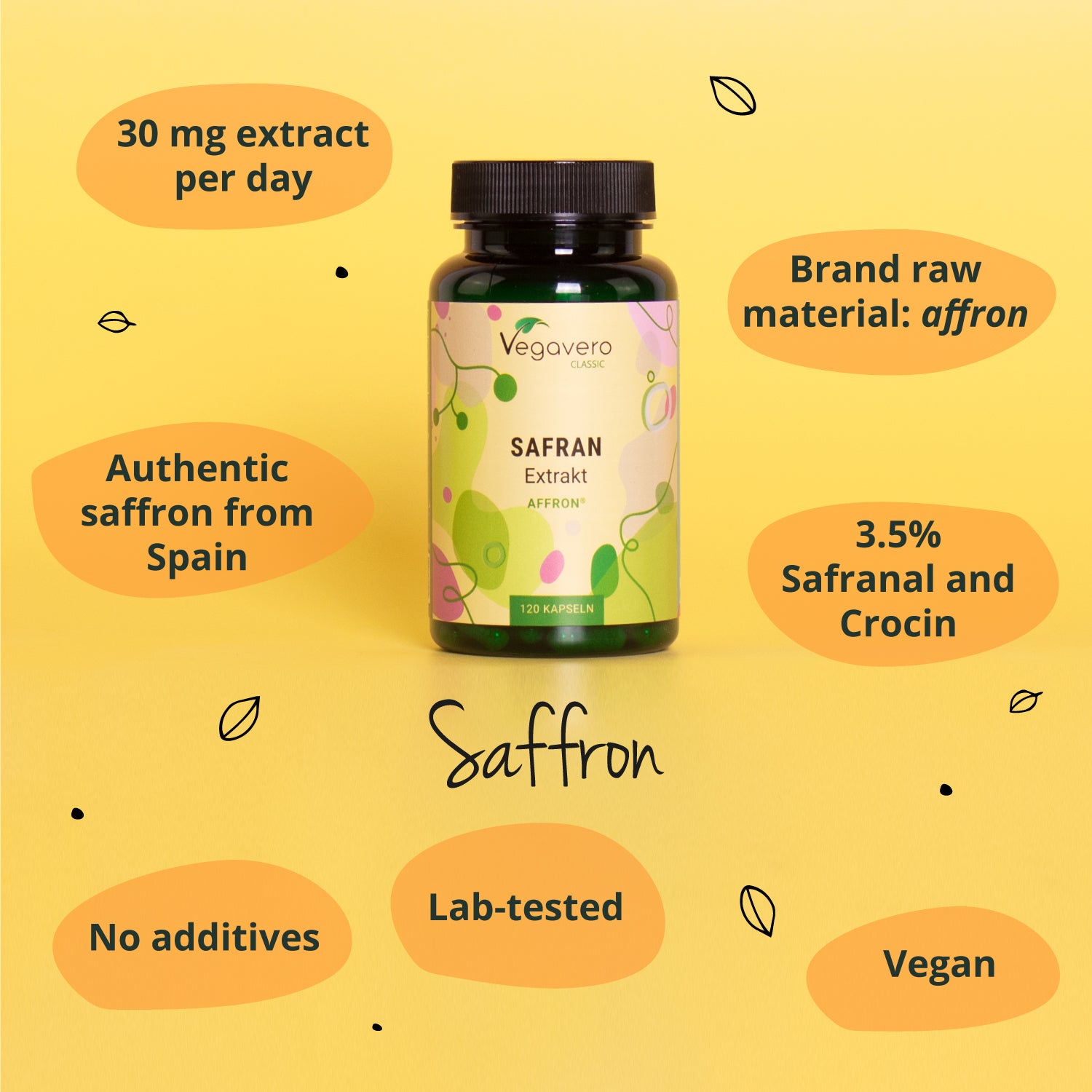 Safran Extrakt Kapseln