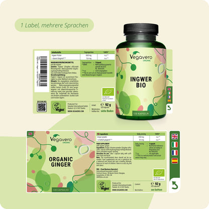Ingwer Kapseln Bio
