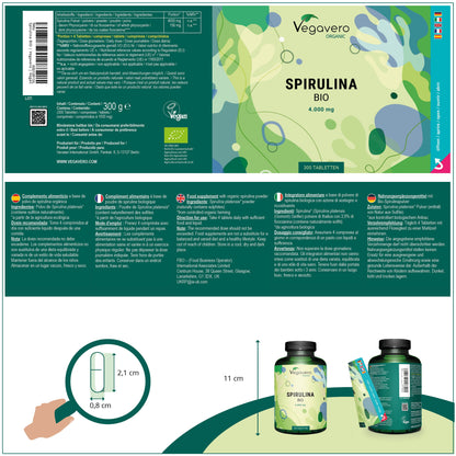 Spirulina Tabletten Bio