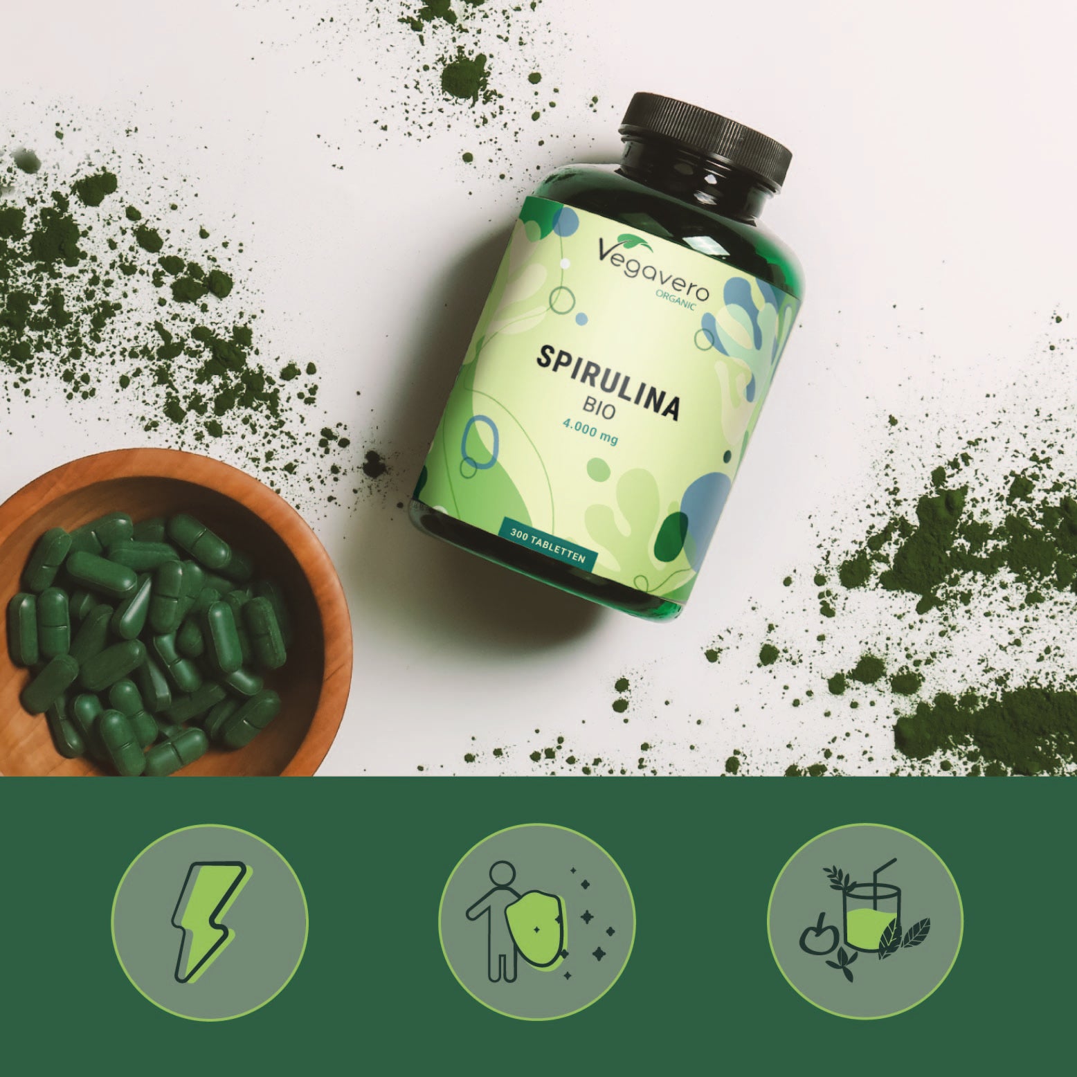 Spirulina Tabletten Bio
