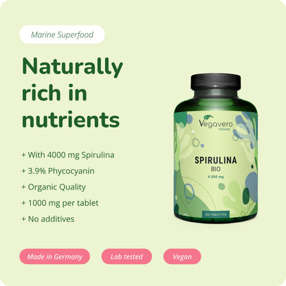 Spirulina Tabletten Bio