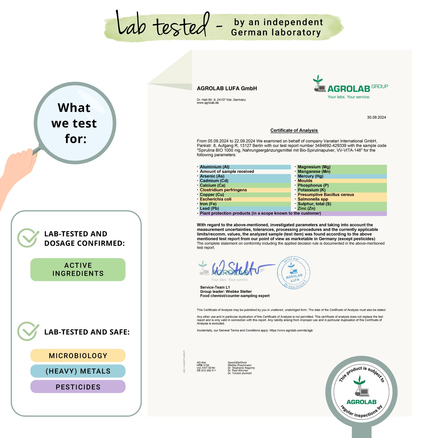 Spirulina Tabletten Bio
