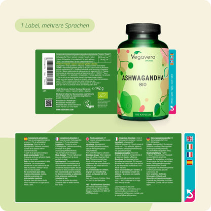 Ashwagandha Kapseln Bio