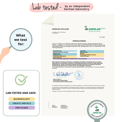 Ashwagandha Kapseln Bio