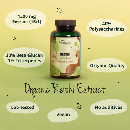 Reishi Extrakt Kapseln Bio